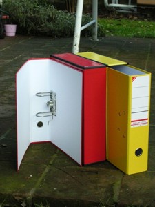 REGISTRATORE NEW BALASKIN DORSO 5 BLU Foto prodotto