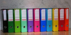 REGISTRATORI NEW BALASKIN DORSO 8 CM VERDE CHIARO Foto prodotto