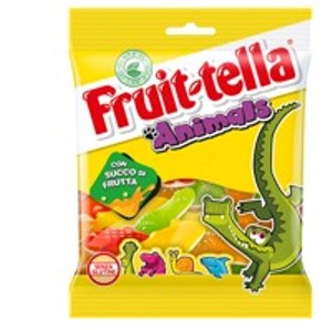 Set fruit-tella caramelle 5 gusti da 90 grammi Foto prodotto Photo 03 L