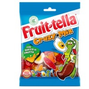 Set fruit-tella caramelle 5 gusti da 90 grammi Foto prodotto Photo 05 L